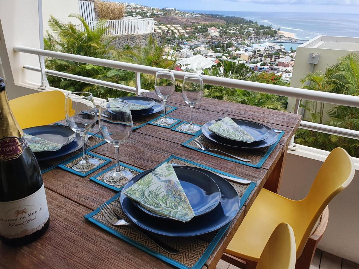 Blue Summer T3 - Vue Sur Mer - Saint Gilles Les Bains Exterior foto